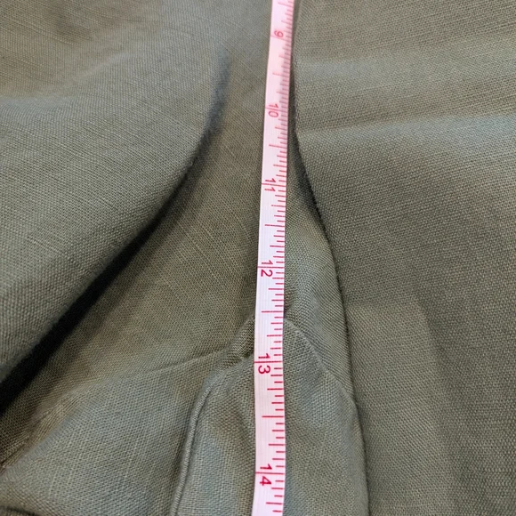 Amazon Essentials Olive Green Wide-Leg Drawstring Cargo Pants Pants - Picture 5 of 6